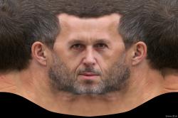 Male head texture